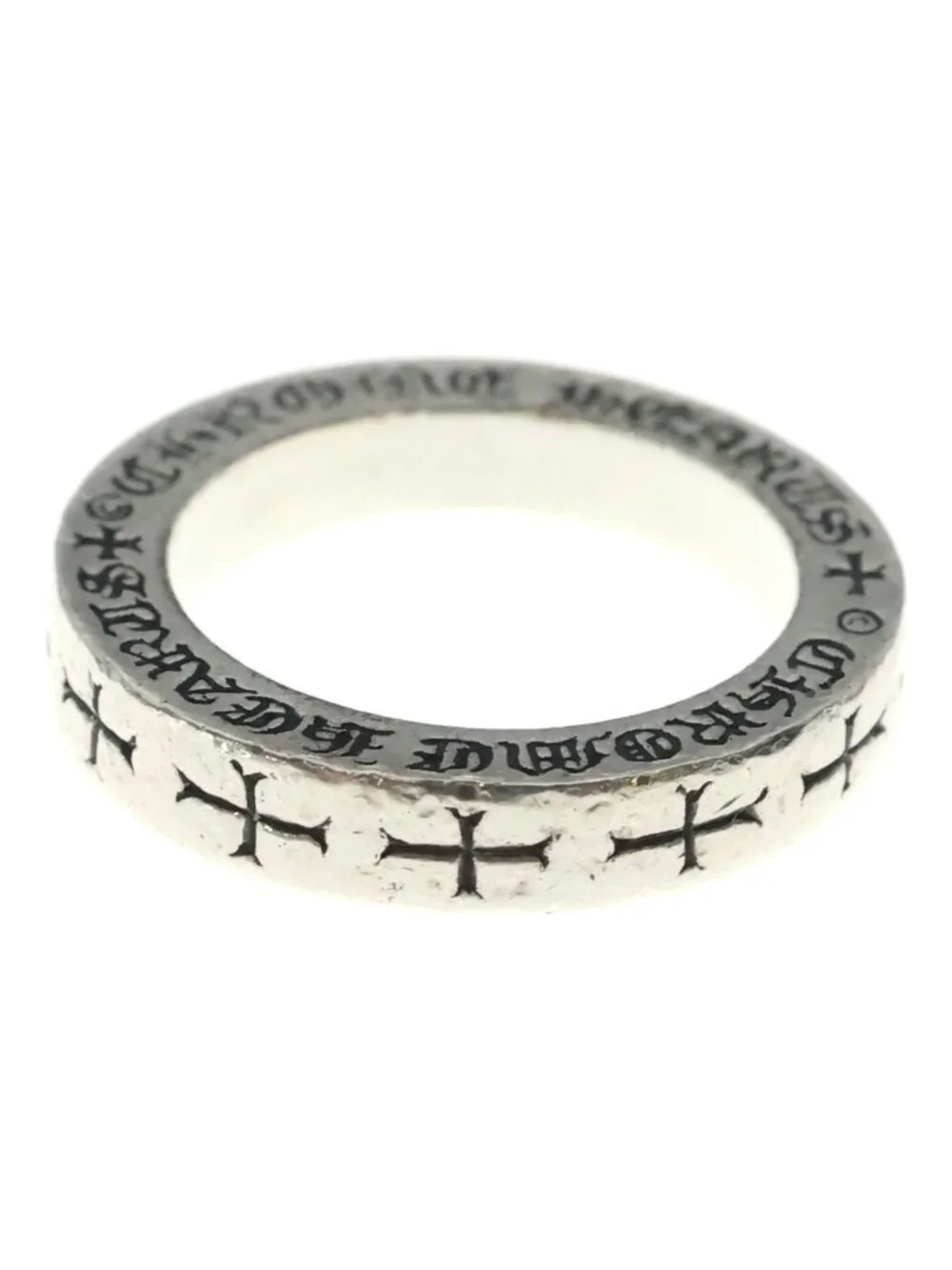Chrome Hearts Spacer You Ring Silver